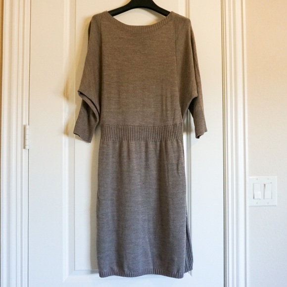 The Limited Dresses & Skirts - The Limited Long Sleeve Midi Sweater Dress